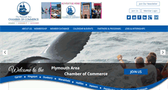Desktop Screenshot of plymouthchamber.com
